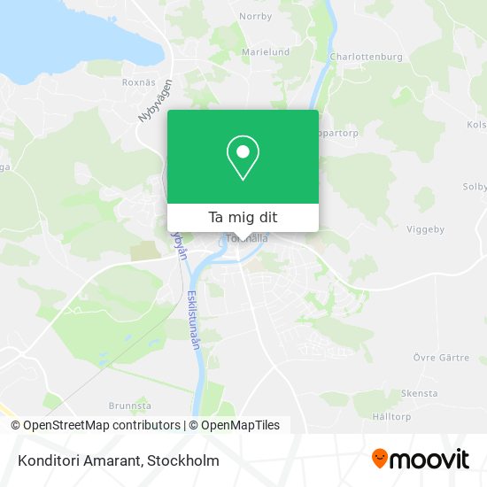 Konditori Amarant karta