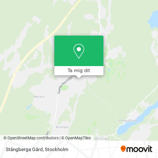 Stångberga Gård karta