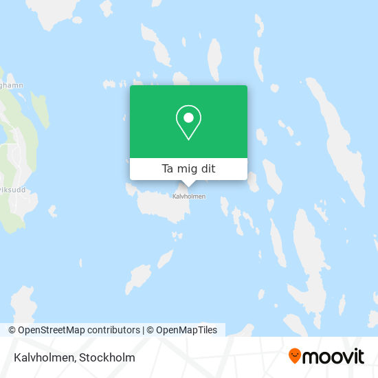 Kalvholmen karta