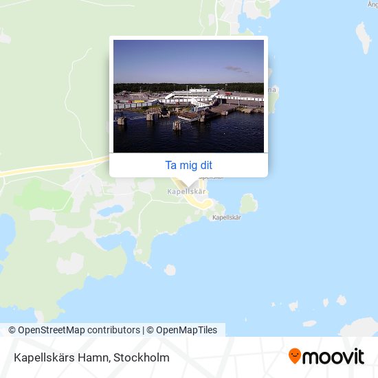 Kapellskärs Hamn karta