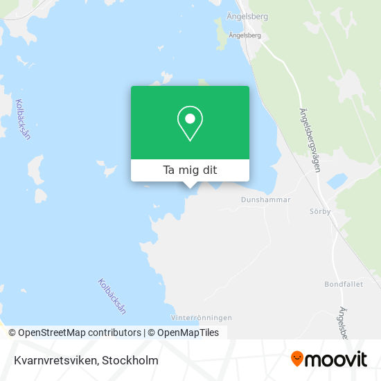 Kvarnvretsviken karta