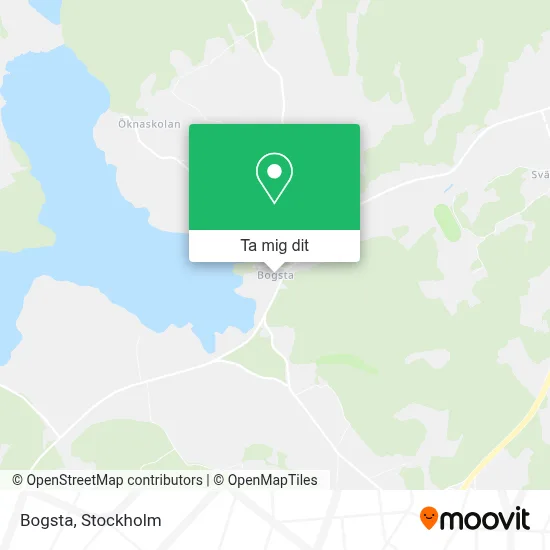 Bogsta karta