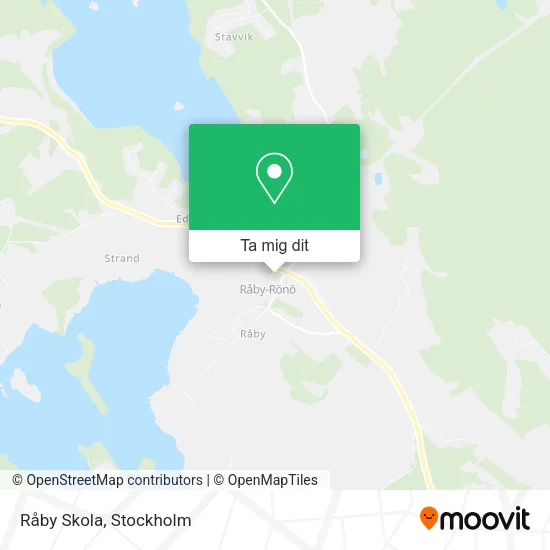Råby Skola karta