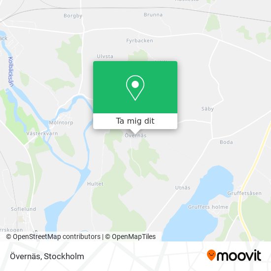 Övernäs karta