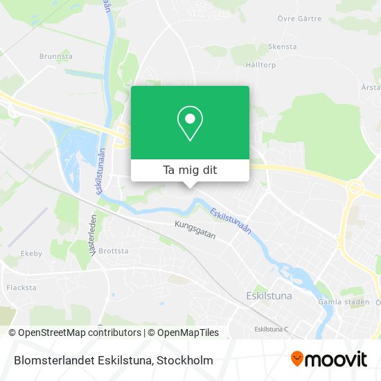 Blomsterlandet Eskilstuna karta