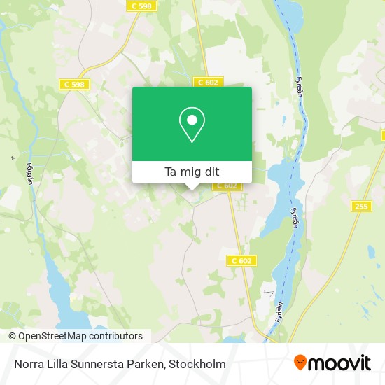 Norra Lilla Sunnersta Parken karta