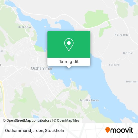 Östhammarsfjärden karta