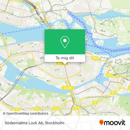 Södermalms Lock Ab karta
