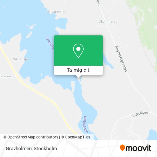 Gravholmen karta