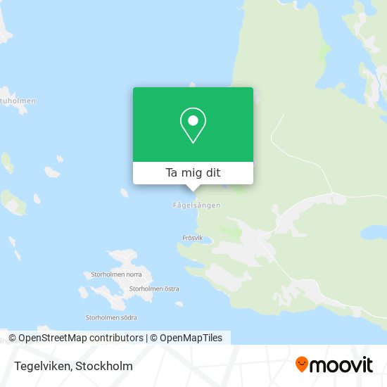 Tegelviken karta