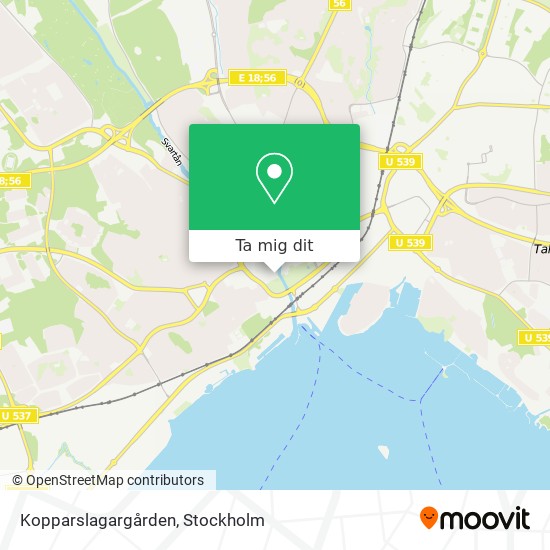 Kopparslagargården karta