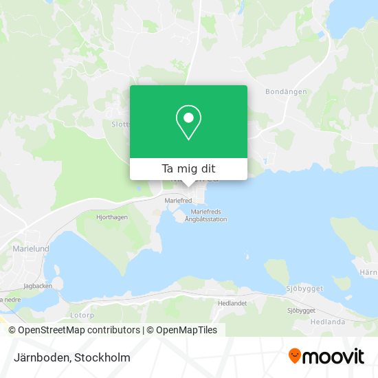 Järnboden karta