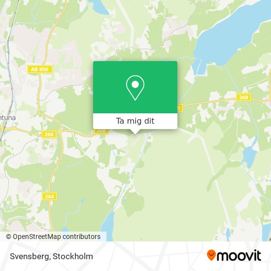 Svensberg karta