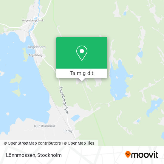 Lönnmossen karta