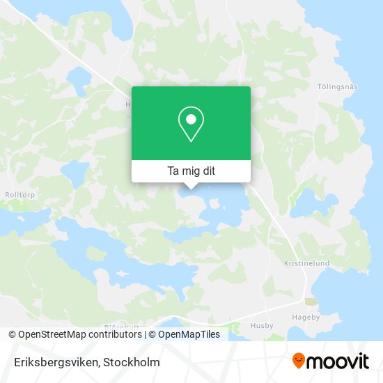 Eriksbergsviken karta