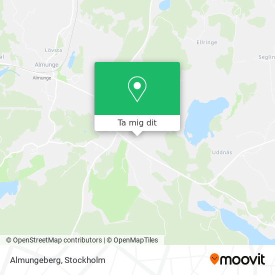 Almungeberg karta