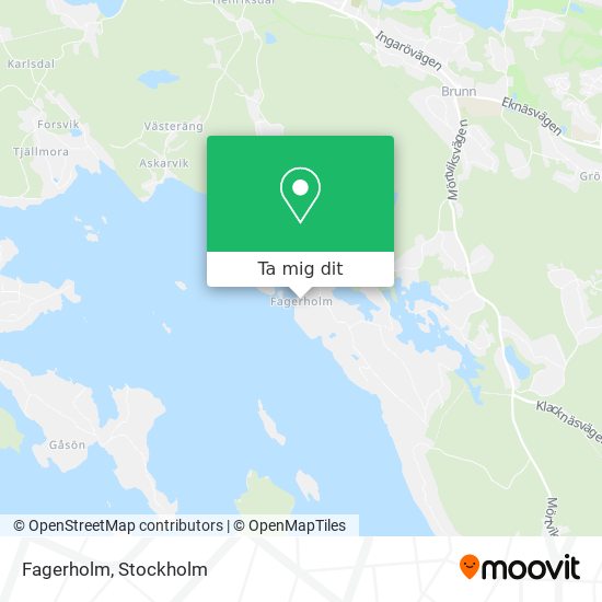 Fagerholm karta