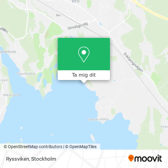 Ryssviken karta