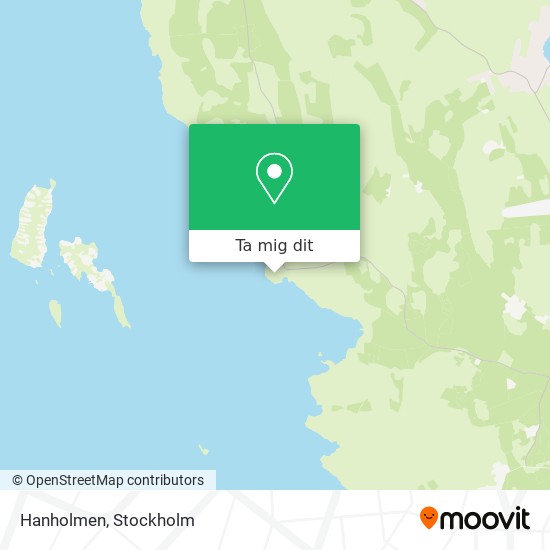 Hanholmen karta