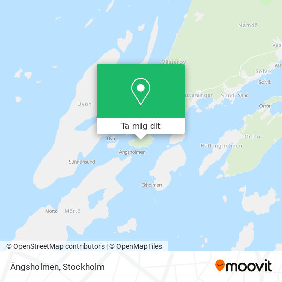 Ängsholmen karta