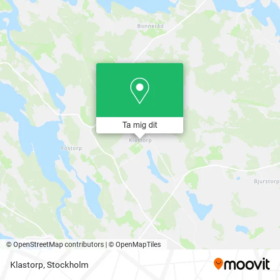 Klastorp karta