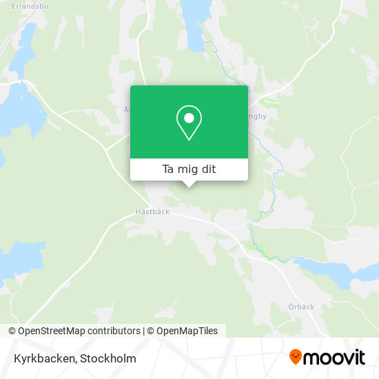 Kyrkbacken karta