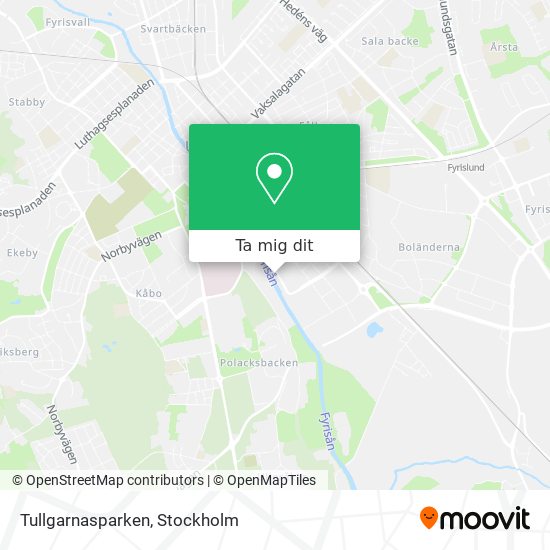 Tullgarnasparken karta