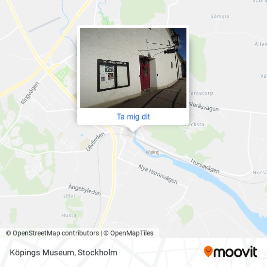 Köpings Museum karta