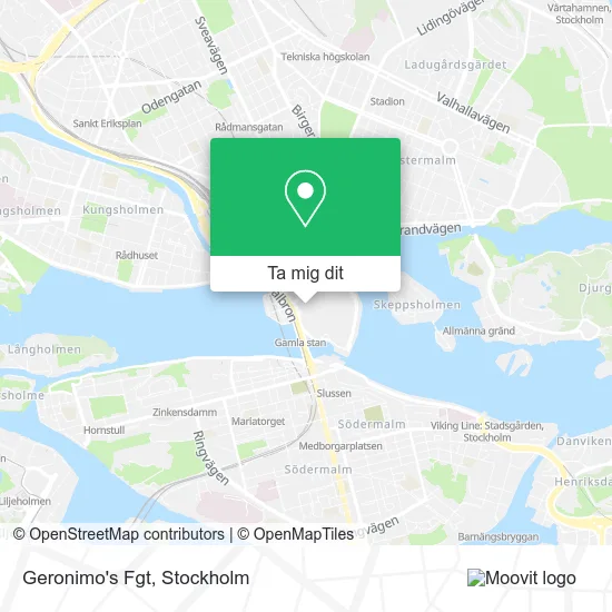 Geronimo's Fgt karta