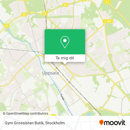 Gym Grossisten Butik karta