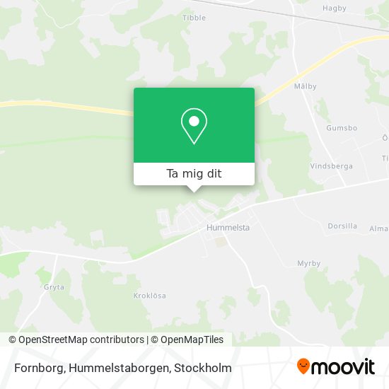 Fornborg, Hummelstaborgen karta