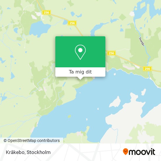 Kråkebo karta