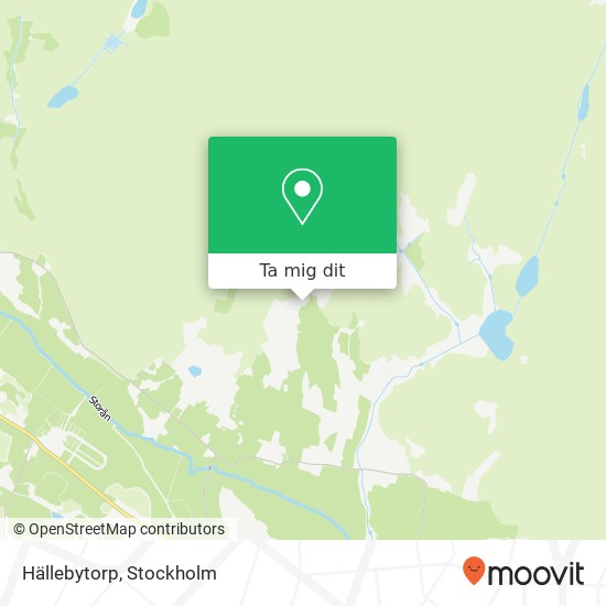 Hällebytorp karta