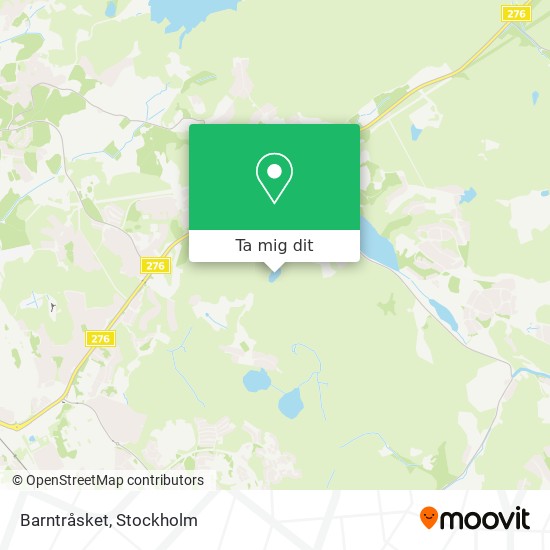 Barntråsket karta