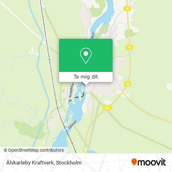 Älvkarleby Kraftverk karta