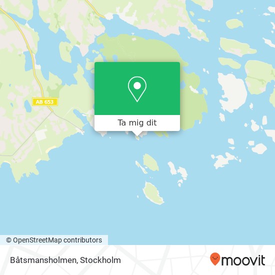 Båtsmansholmen karta