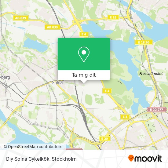 Diy Solna Cykelkök karta