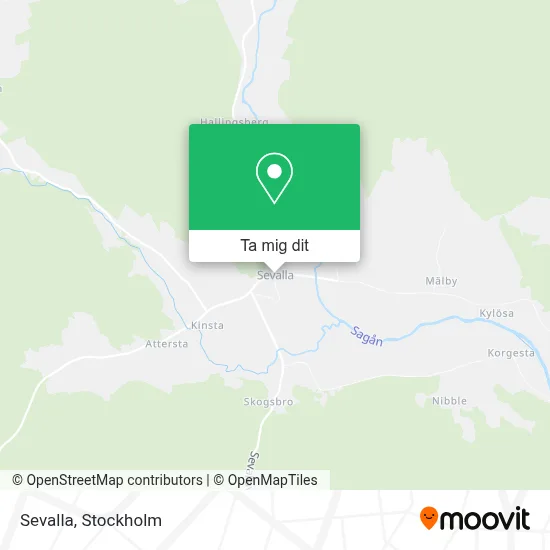Sevalla karta