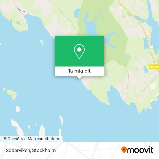 Söderviken karta