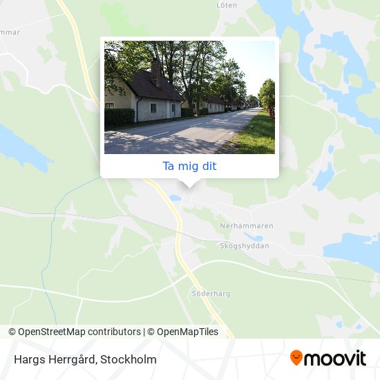 Hargs Herrgård karta