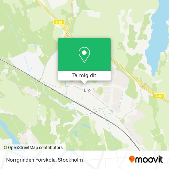 Norrgrinden Förskola karta