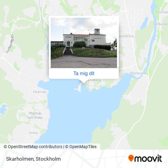 Skarholmen karta