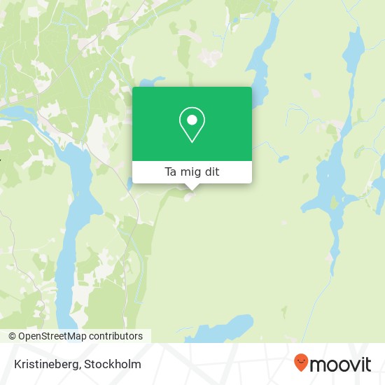 Kristineberg karta