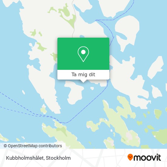 Kubbholmshålet karta