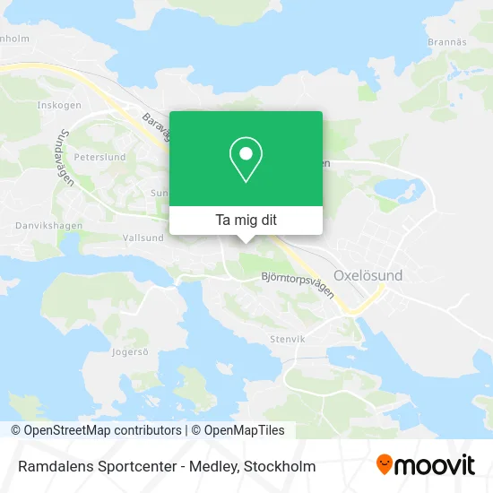 Ramdalens Sportcenter - Medley karta