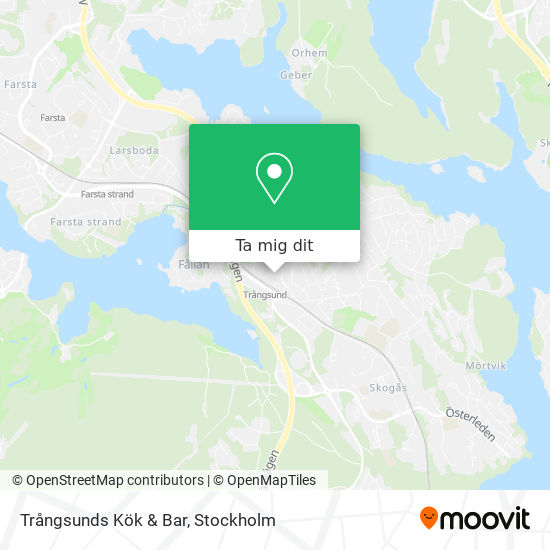 Trångsunds Kök & Bar karta
