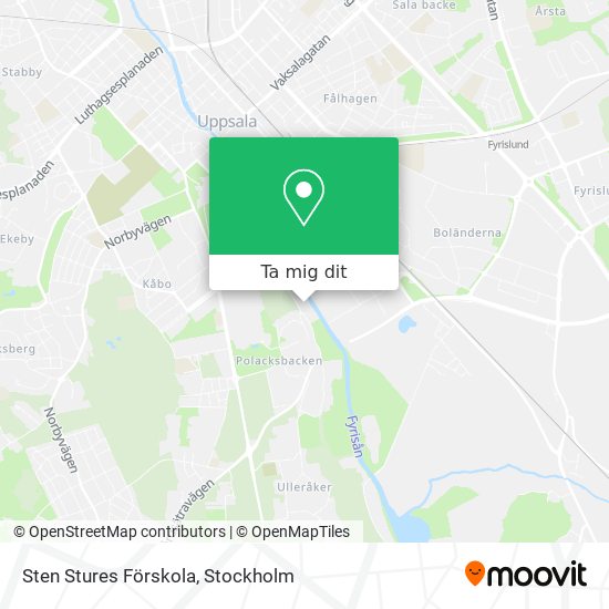Sten Stures Förskola karta