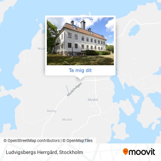 Ludvigsbergs Herrgård karta