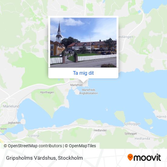 Gripsholms Värdshus karta