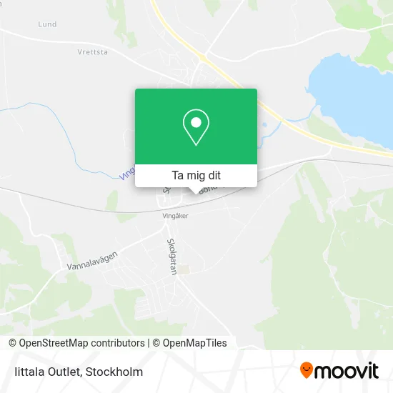 Iittala Outlet karta